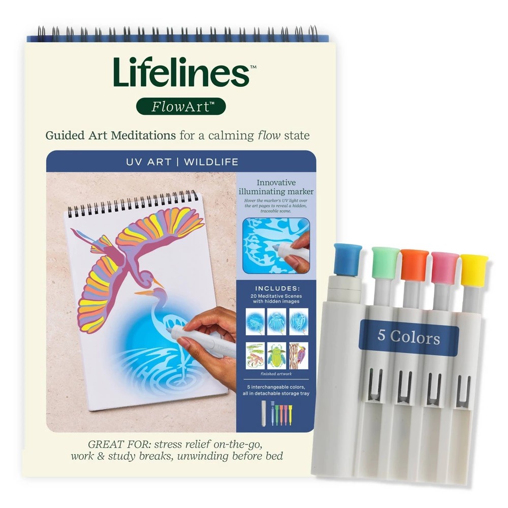 [807180] Lifelines FlowArt - UV Art, Wildlife