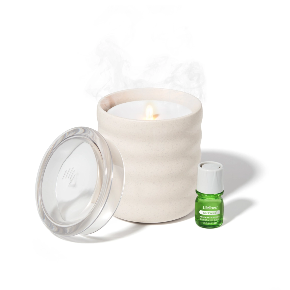 [807185] Flameless Candle Diffuser - Bubble Cream