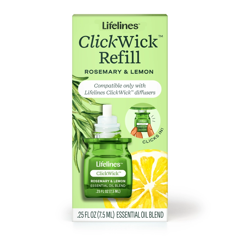 Clickwick in Bloom Refill - Rosemary & Lemon