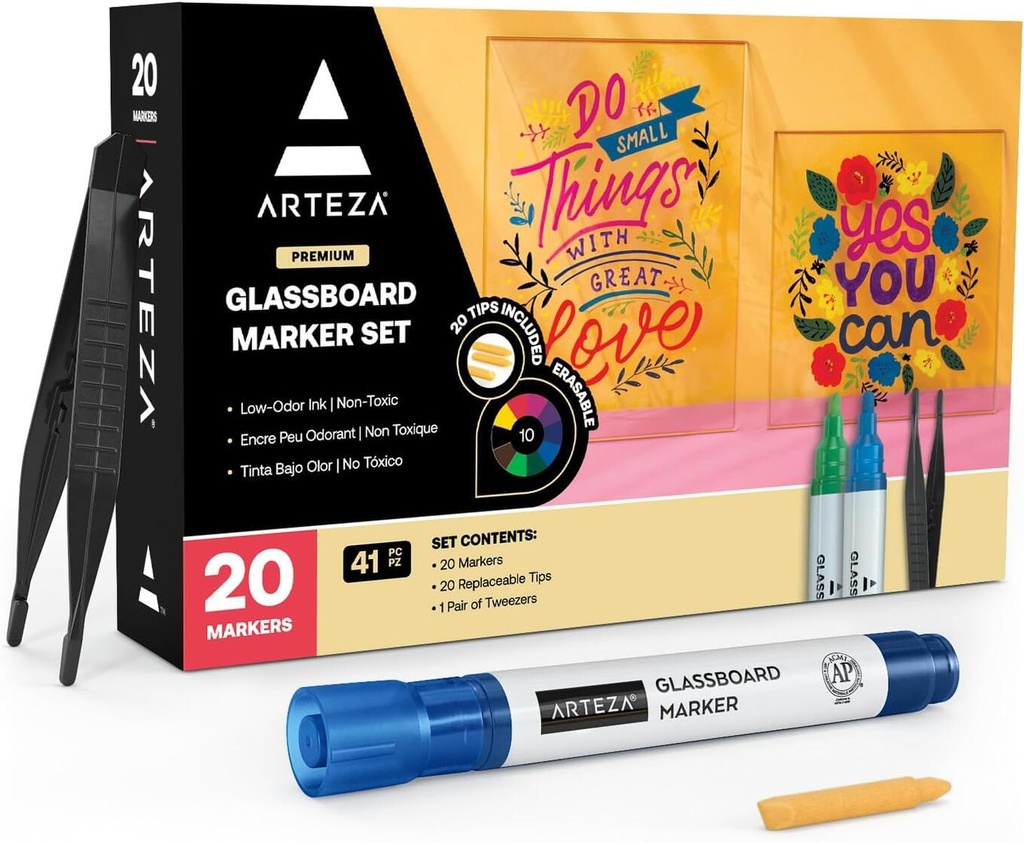Arteza Glass Board Markers