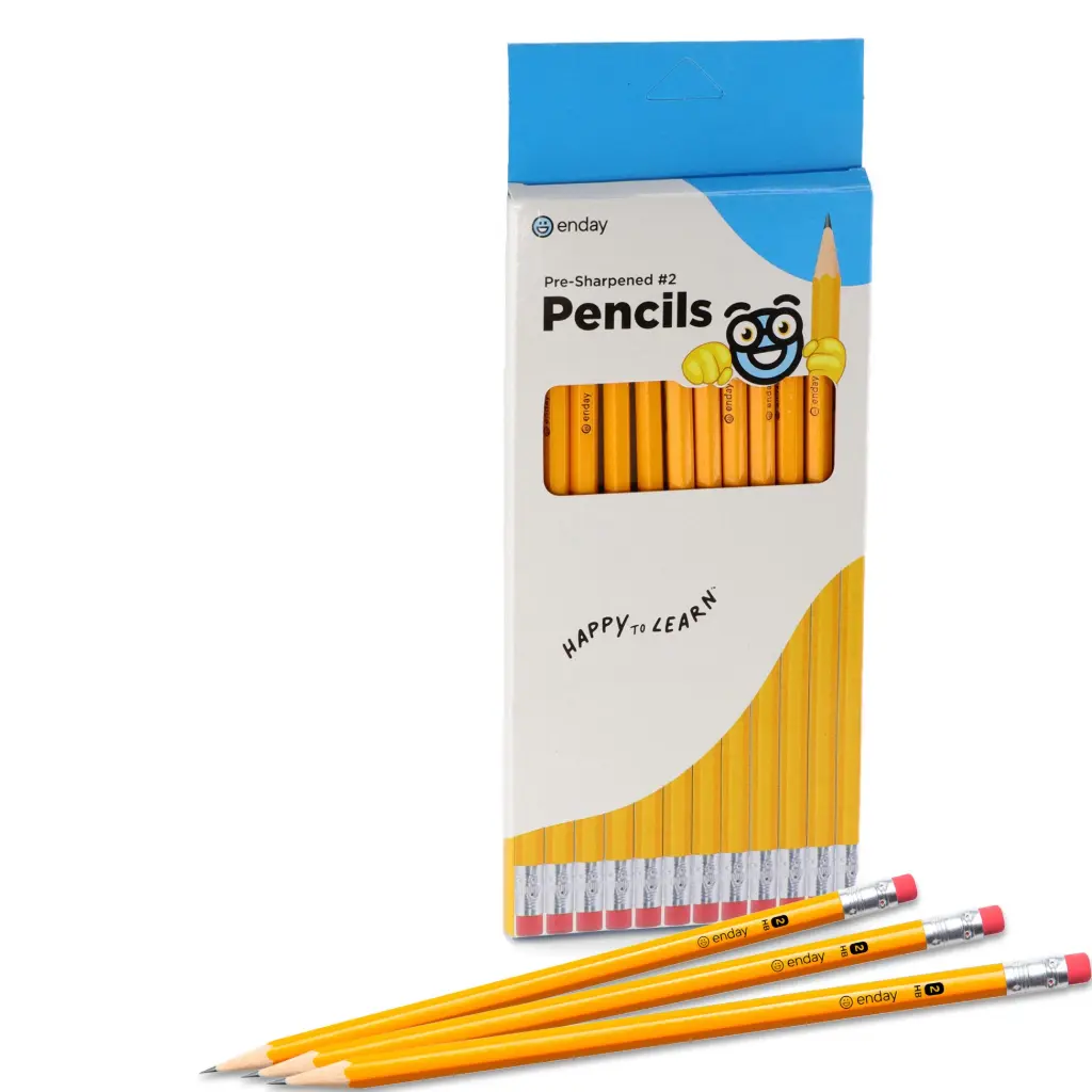 [807309] #2 Yellow Pre-Sharpened Pencil, 12 Count (12 Pack)