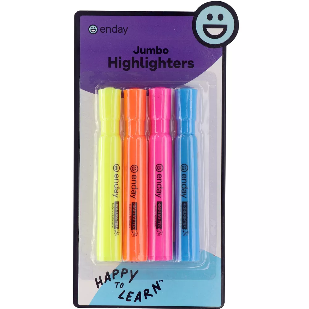 Jumbo Florescent Highlighters 