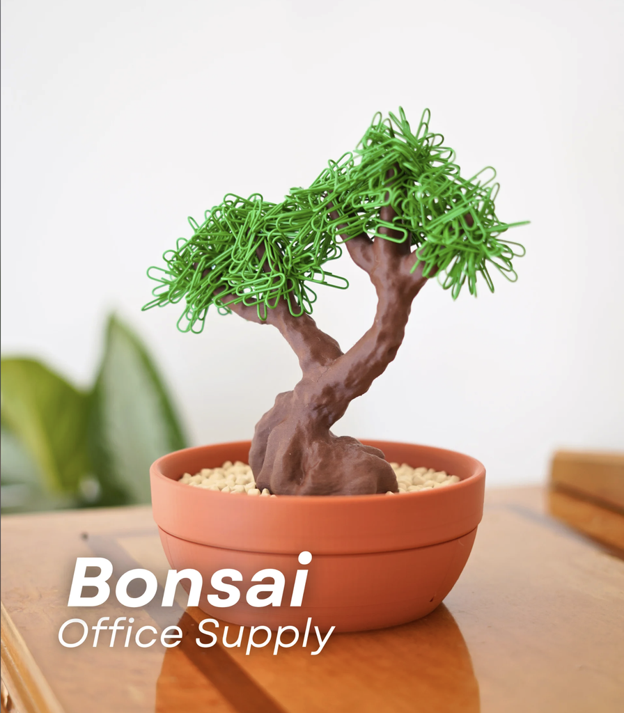 Bonsai Office Supply Tree