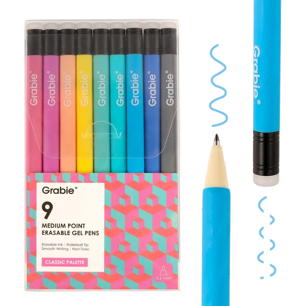 Grabie Erasable Gel Pens