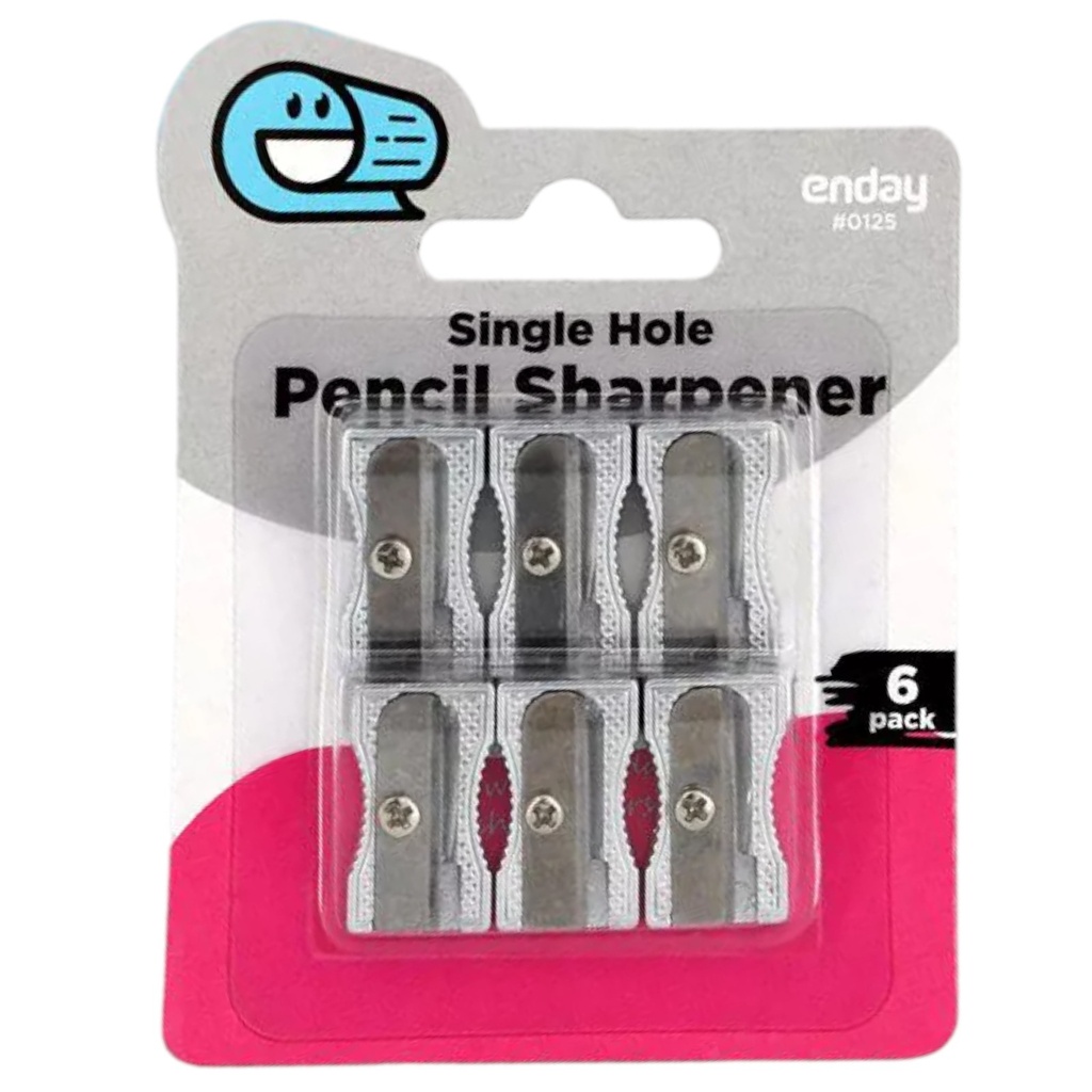 Enday Single Metal Pencil Sharpener