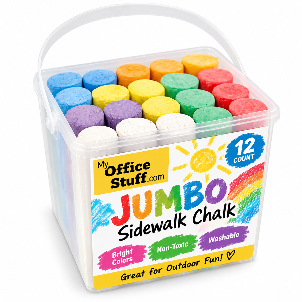 [807802] Jumbo Chalk Box of 12