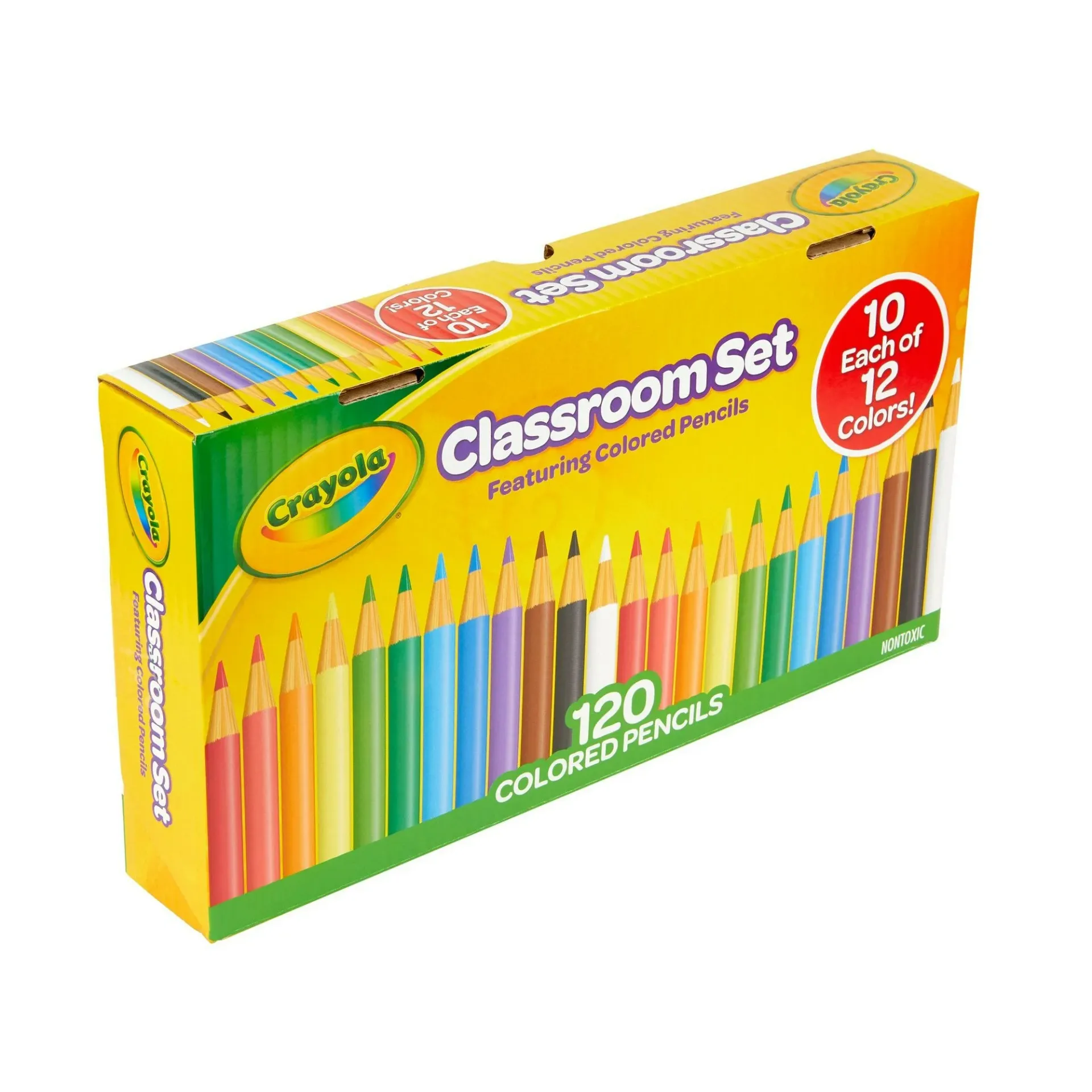 [807827] Crayola Classroom Set Colored Pencils  120 Ct  Teacher Appreciation Week Gifts  Teacher Supplies  Beginner Child