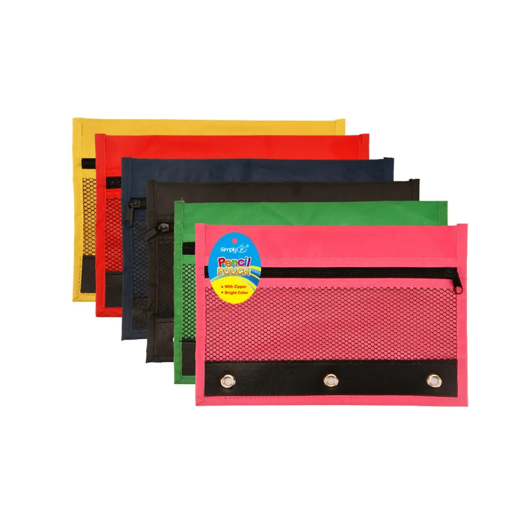 Pencil Pouch Assorted Colors