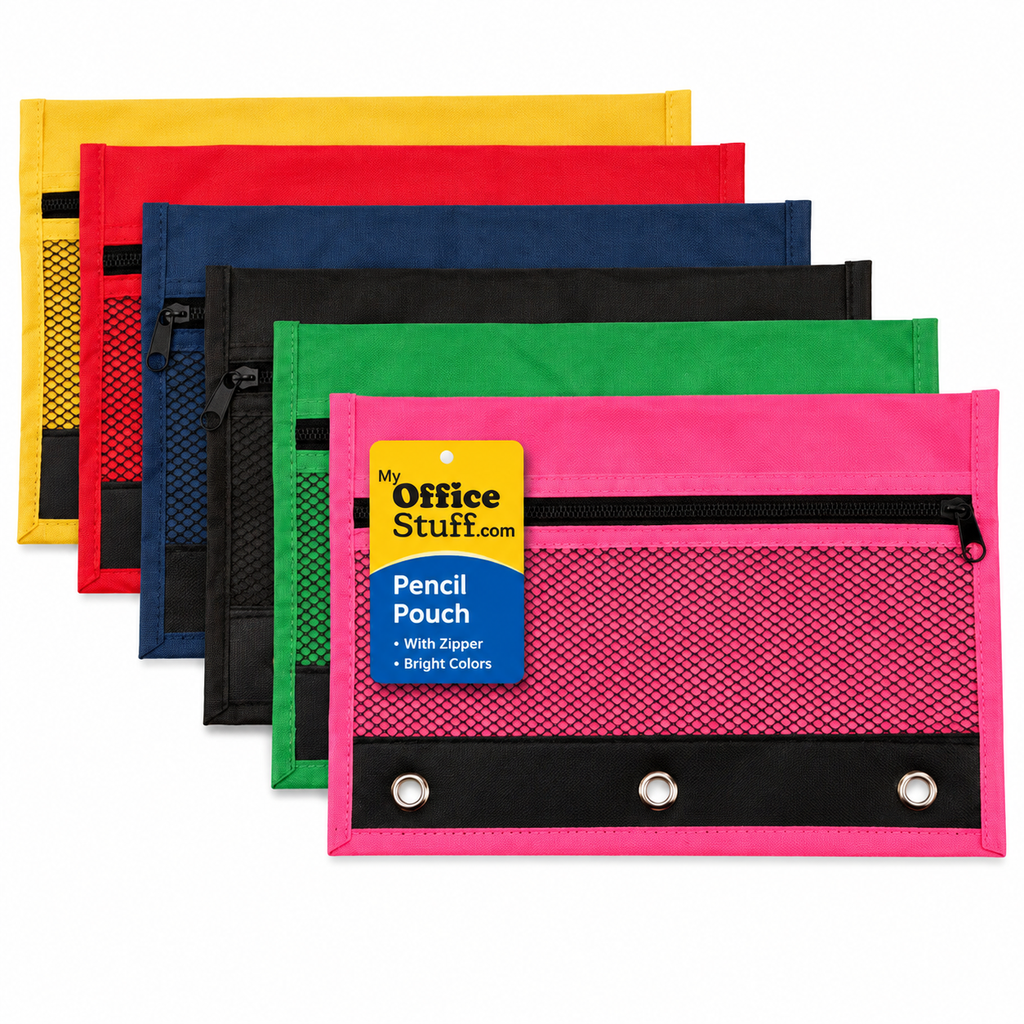 [807857] Pencil Pouch Assorted Colors