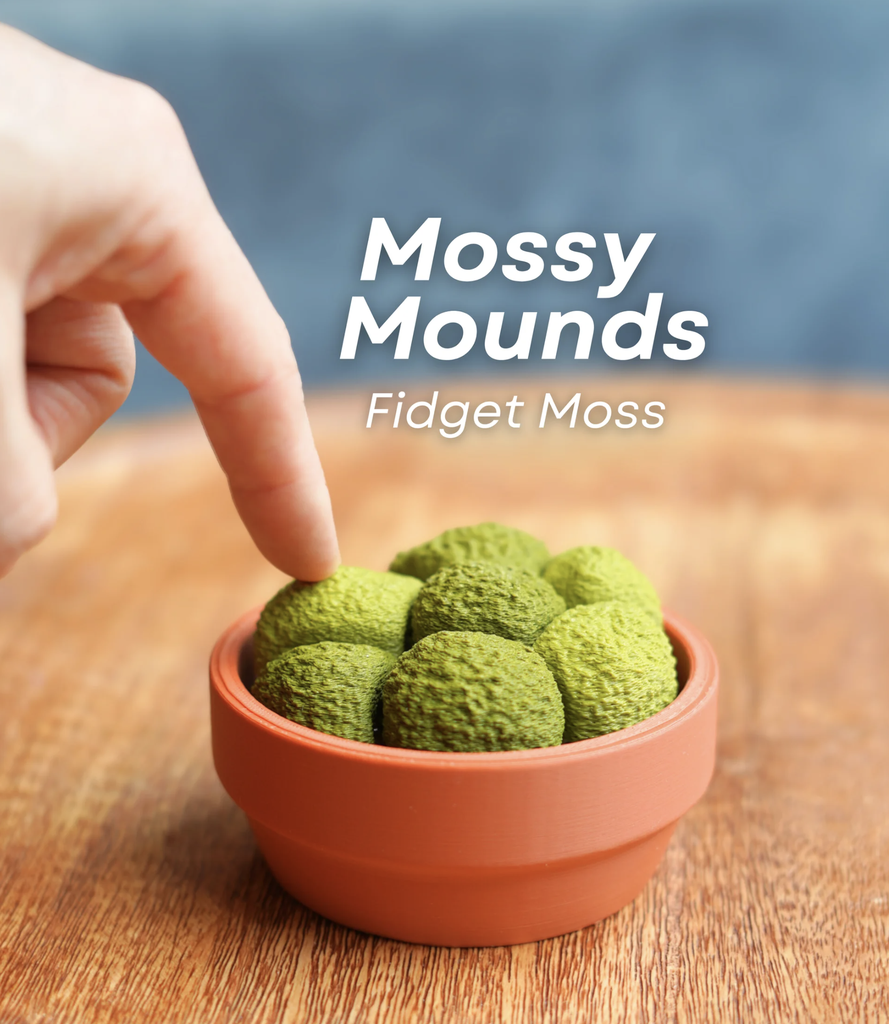 Mossy Mounds Desktop Fidget Spinner