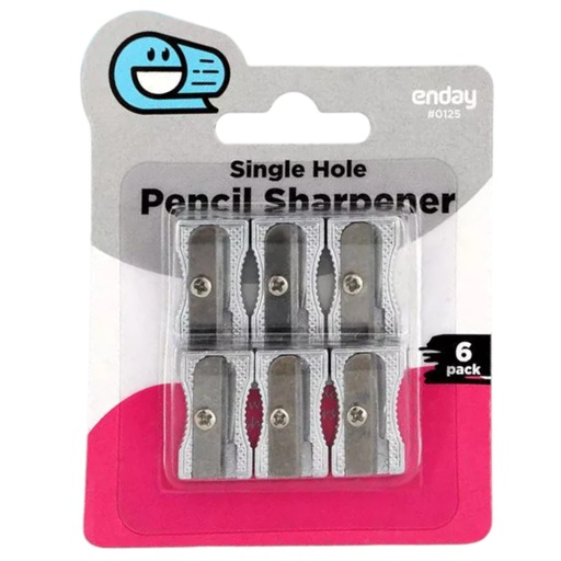 Enday Single Metal Pencil Sharpener